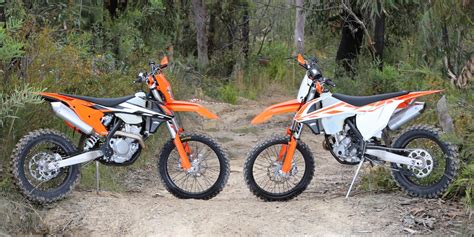 KTM 350 XC-F vs KTM 350 EXC-F - Australasian Dirt Bike Magazine