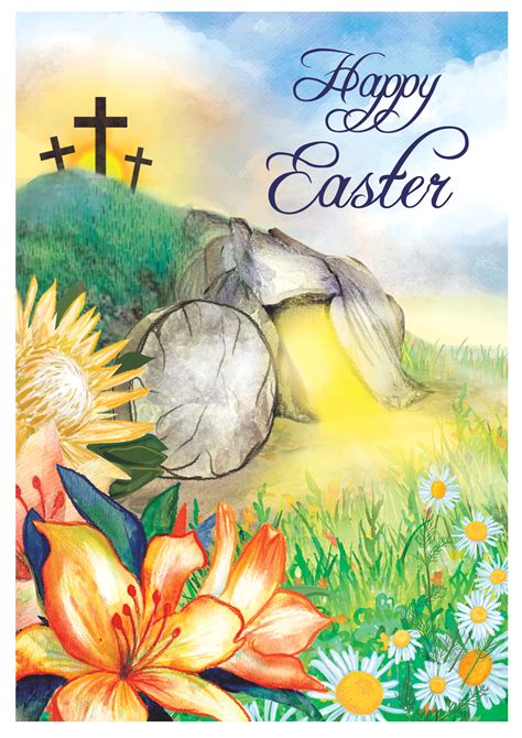 Easter - Religious Cards - EA127 Pack of 25 70p