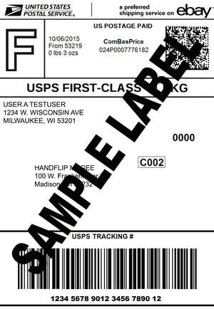 Sample Shipping Label
