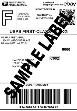 Sample Shipping Label