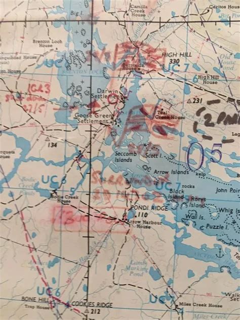 This fascinating Falklands war map was hidden inside a Merthyr sailor's ...