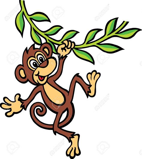 Swinging Monkey Clipart at GetDrawings | Free download