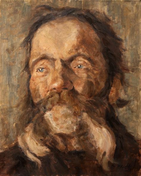 Head of an old Man - Oil Painting - Fine Arts Gallery - Original fine Art Oil Paintings ...