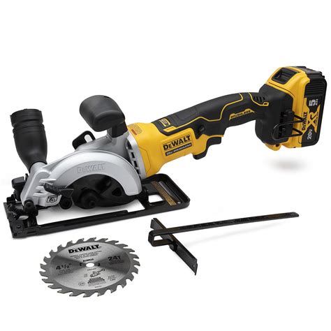 DEWALT Atomic 20V MAX Brushless 4-1/2-Inch Cordless Circular Saw Kit ...