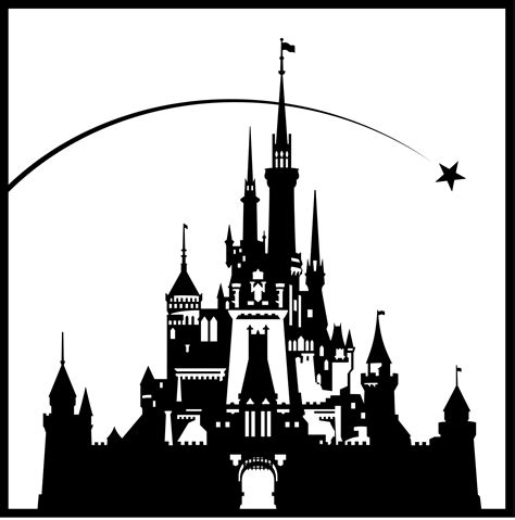 Disney Castle Silhouette Png