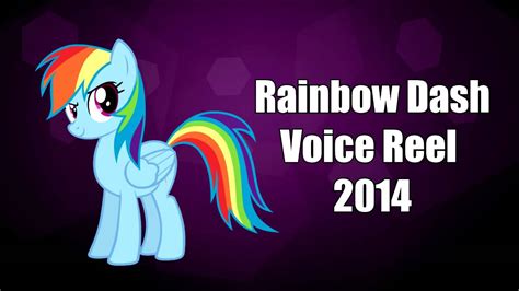 Rainbow Dash Voice Reel 2014 - TheLostNarrator - YouTube