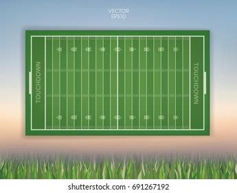 Football Field Background Vector Illustration Stock Vector (Royalty Free) 691267192 | Shutterstock