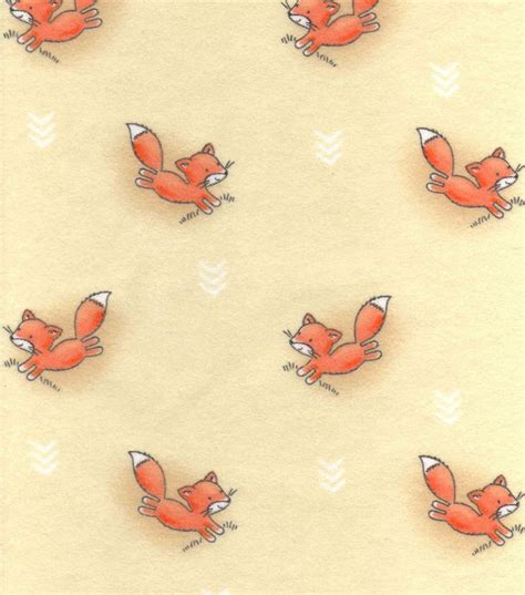 Woodland Foxes Nursery Flannel Fabric | JOANN | Nursery fabric, Baby fox fabric, Flannel fabric