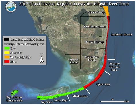 FCO-Coral Reef Disease Map 2017_Updated_v2_KB_1.9.18 | Florida ...