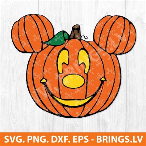 Mickey Pumpkin SVG, Mickey SVG, Pumpkin SVG, Halloween SVG