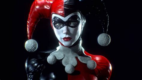 Batman Arkham Knight - Classic Harley Quinn Skin Character Showcase ...