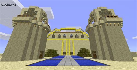 Minecraft Sand Castle Download by SCMowns on DeviantArt