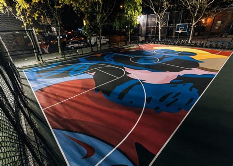 Painted basketball courts: 6 crazy projects to know : DesignWanted