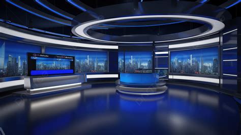 Background For A Virtual News Studio In 3d, News Room, Tv Show, News ...