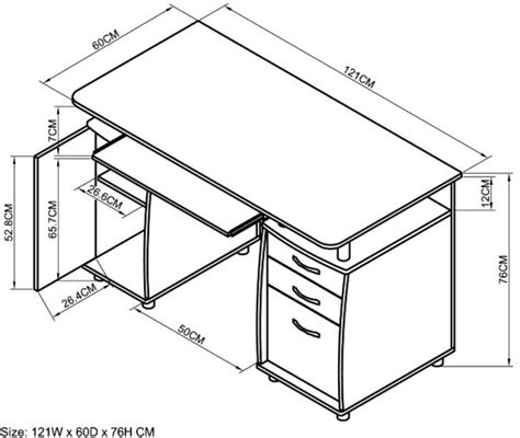 Desk Measurements | DeskIdeas