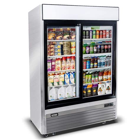 KITMA Door Commercial Refrigerators 54 Commercial Reach-in Refrigerator ...