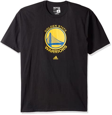 Golden State Warriors Black Primary Logo T Shirt | Stellanovelty