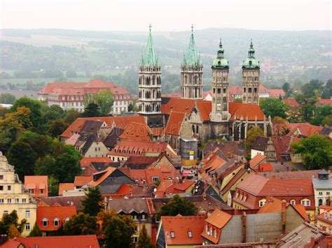 Naumburg, Germany : City View Stock Photo - Image of roof, religious ...