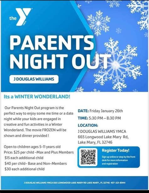 Parents Night Out , 665 Longwood Lake Mary Rd, Lake Mary, FL, January 26 2024 | AllEvents.in