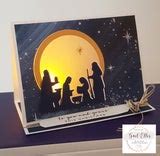 Christmas Luminary Cards 2023 PDF Tutorial