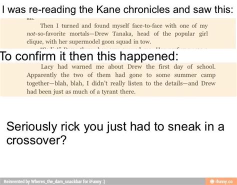 That's not the only crossover... | Percy jackson, Percy jackson funny, Percy jackson books