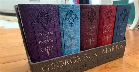 Game of Thrones Leather Books Boxed Set Only $30.99 on Walmart.com (Regularly $65)