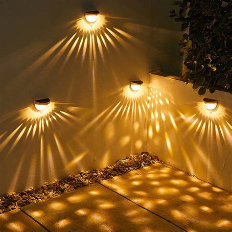 Arlmont & Co. Alliene Waterproof Solar Deck Lights Solar Outdoor LED ...