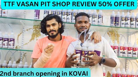 TTF Vasan pit shop review in Tamil||Vasan vlog||ttf bike||Ttf Vasan ...