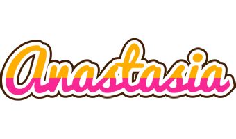 Anastasia Logo | Name Logo Generator - Smoothie, Summer, Birthday, Kiddo, Colors Style