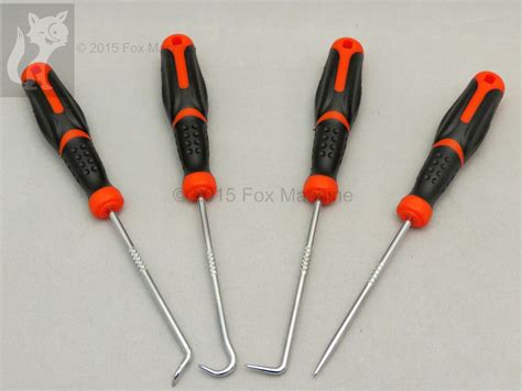 4 Piece Pick Tool Set - FoxKits.com