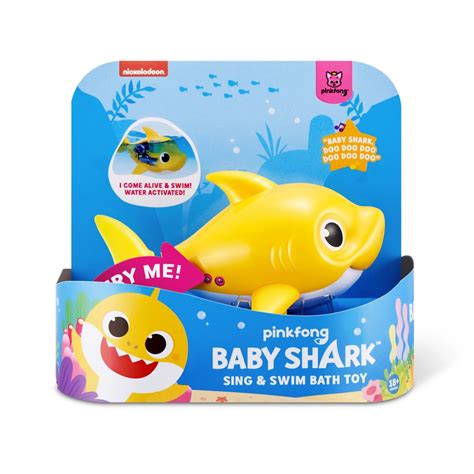 Nickelodeon Pinkfong Baby Shark Sing & Swim Bath Toy - Assorted - Kmart