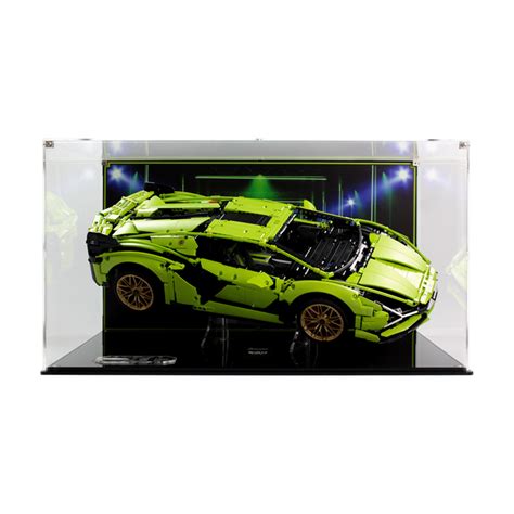 Display case for LEGO® Technic: Lamborghini Sián (42115) — Wicked Brick