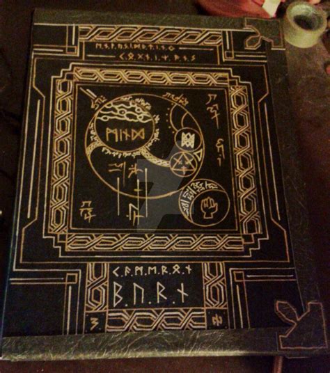 Grimoire Book Cover by ChariotOfEagles on DeviantArt