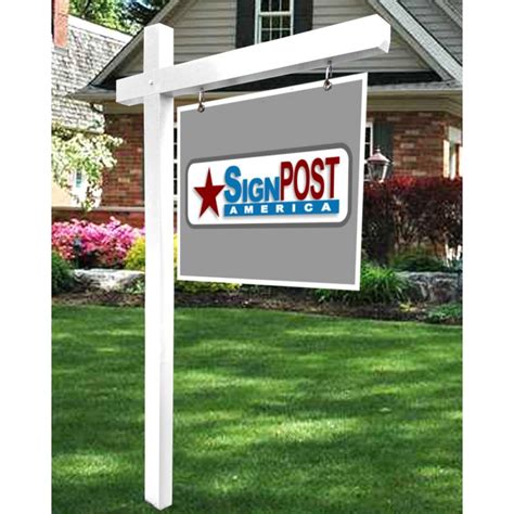 Aluminum Real Estate Sign Post
