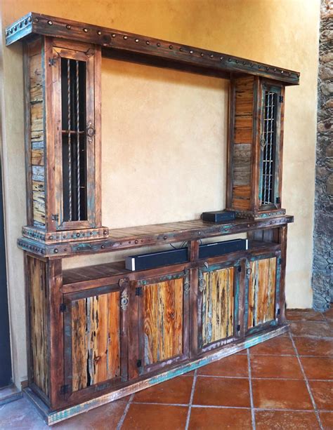 Durango Rustic Entertainment Center| Sofia's Rustic Furniture | Rustic entertainment center ...