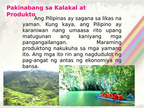 SOLUTION: Y2 aralin 3 mga pakinabanang na pang ekonomiko ng likas na yaman pptx - Studypool