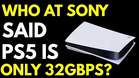 PS5's Hdmi 2.1 Bandwidth is Capped At 32gbps? -Who At Sony Confirmed This Speculation From ...