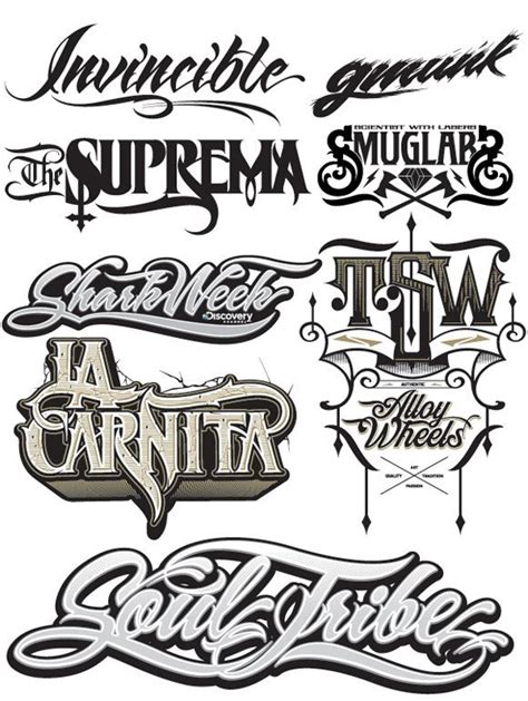 Type Treatments - Hydro74 | Lettering design, Font design logo, Tattoo ...