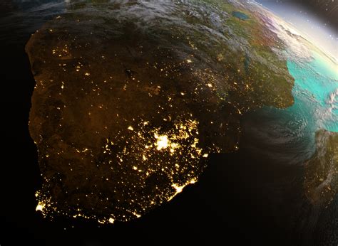 Experts use nighttime satellite images to map electricity access in Africa - Earth.com