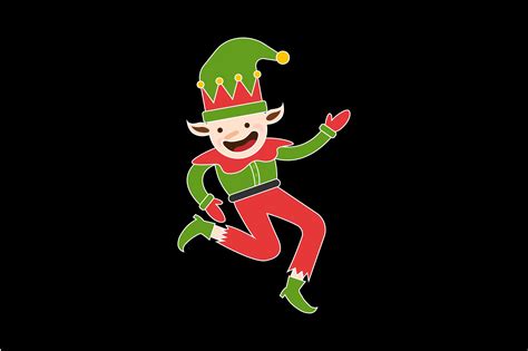 Christmas Dancing Elf Character Graphic by naficreativelabs · Creative ...