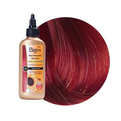 Bigen Semi Permanent Hair Color Intensive Red Reviews 2020