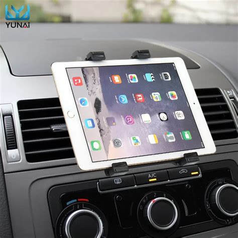 YUNAI 7 11 inch tablet Car air vent Mount Stand Holder For iPad New ...