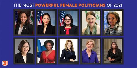 The Most Powerful Female Politicians of 2021 | Cade Hildreth