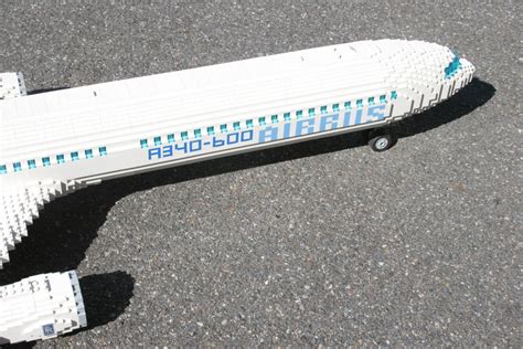 LEGO IDEAS - AIRBUS A340-600, scale 1/50.