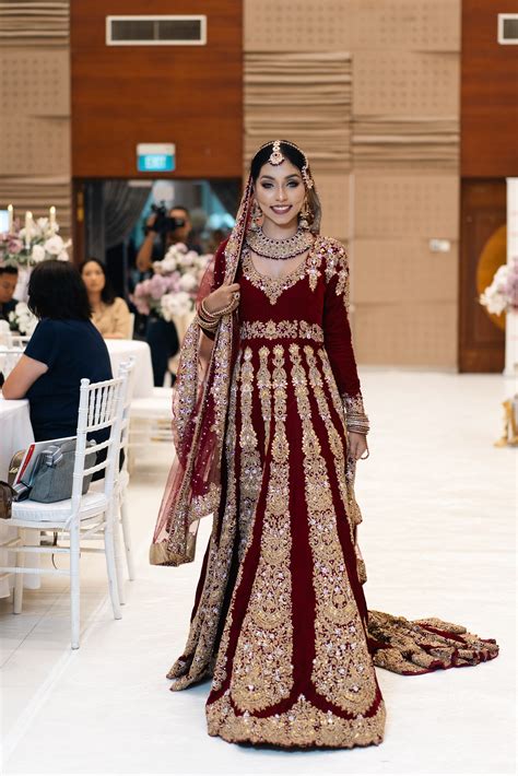 Women Wedding Red Grant Ghagra – GlamourdollSG