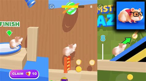 Hamster Maze - Android, iOS Game Play - YouTube