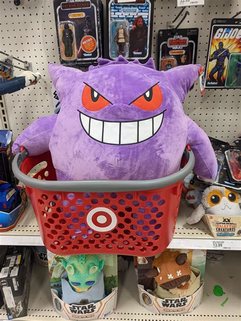 I found this glorious giant Gengar plush today! : r/pokeplush