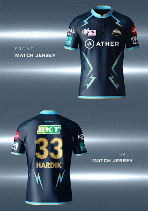 Gujarat Titans IPL Jersey 2022 :: Behance