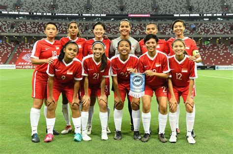 14-year-old Secondary 3 girl scores goal in S'pore women's football international debut ...