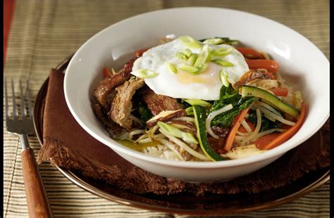 Bibimbap | Recipe | Talk Eats! | Bibimbap recipe, Soup recipes, Korean cuisine